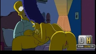 Simpsons porn - sex night
