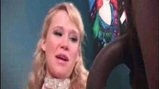 Sexy blondes sharing dark 10-Pounder