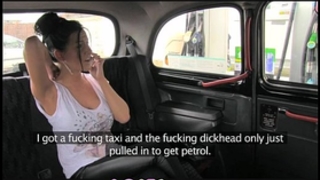 Love creampie british wench gives fake taxi driver unfathomable oral-service in advance of anal