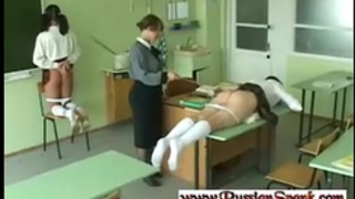 Russian slaves 254 - hard torment for schoolgirls